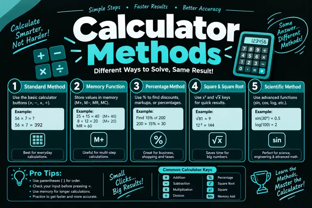 next Calculator Methods